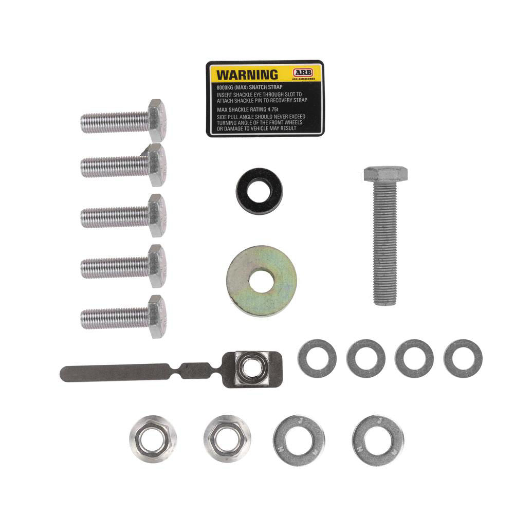 Punto di recupero 8.000 kg anteriore destro – Isuzu D-Max, MU-X e Mazda BT-50