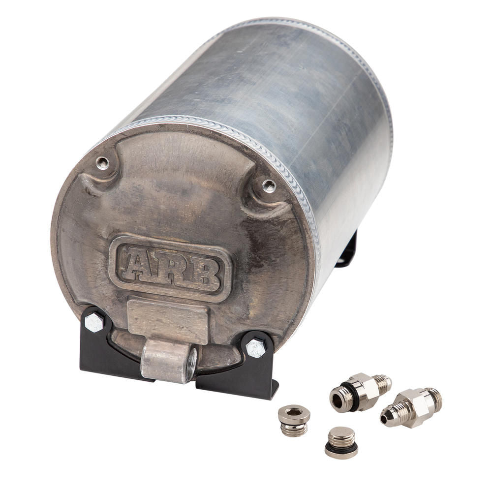 Serbatoio aria compressa 4 l in alluminio forgiato a 2 porte