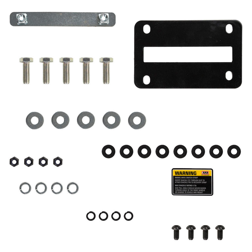 Punto di recupero 8.000 kg anteriore sinistro – Toyota Hilux 2005–2015