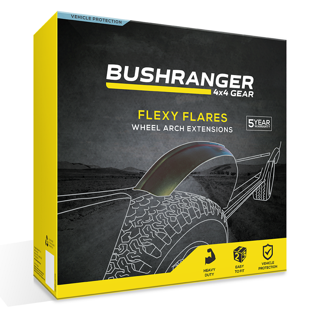 Allargamenti passaruota flessibili Bushranger Flexy Flare 35 mm
