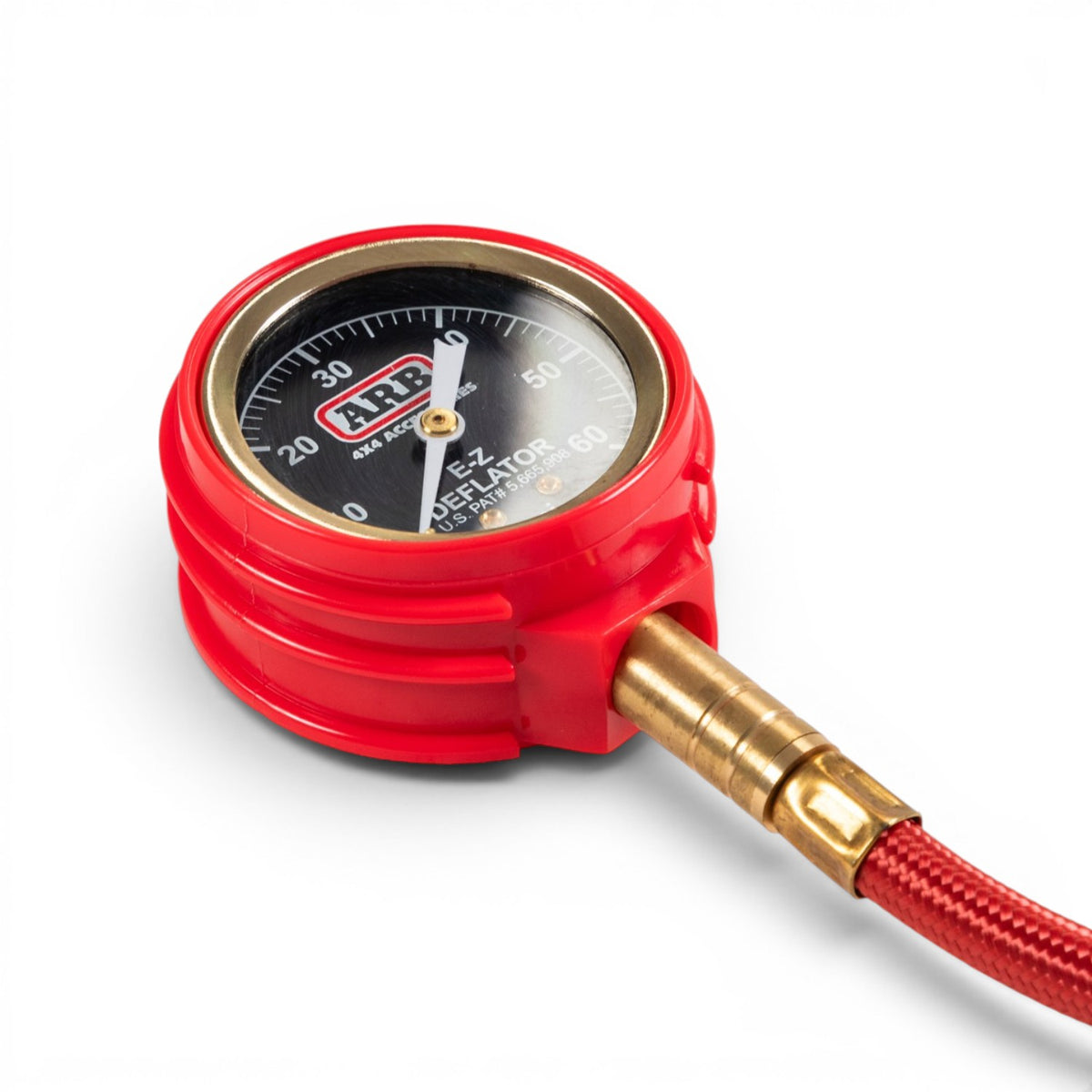 Sgonfiatore pneumatici E-Z Deflator con manometro PSI e custodia