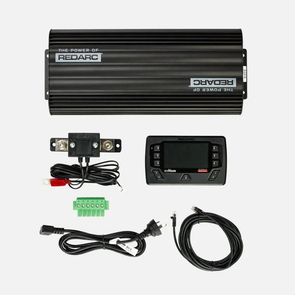 Sistema gestione batterie Redarc The Manager30 con display a colori – spina europea