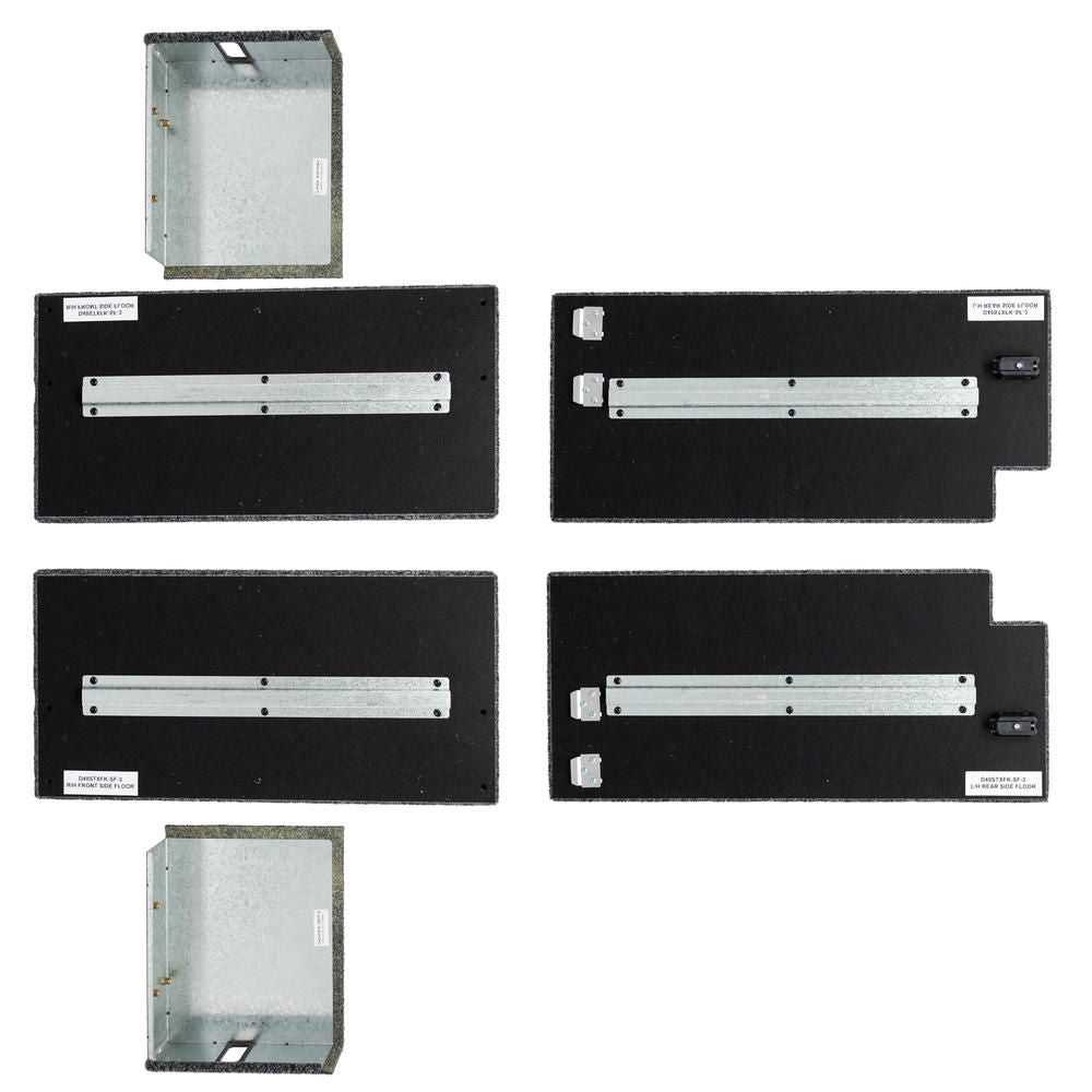 Kit pianale laterale per cassettiere – Nissan Navara D40 dal 2005, versione Roller Drawer