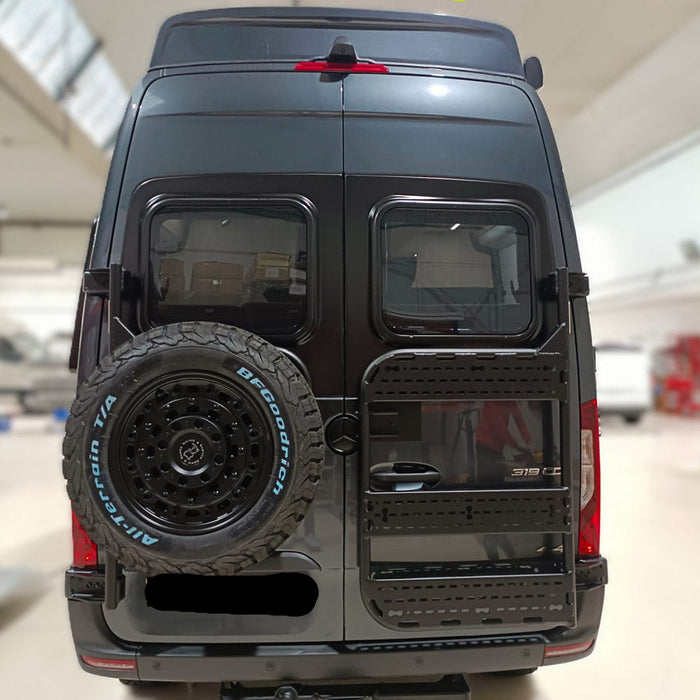 Koru Soluciones per Mercedes-Benz Sprinter 907 (III Gen) Supporto ruota posteriore regolabile senza scaletta