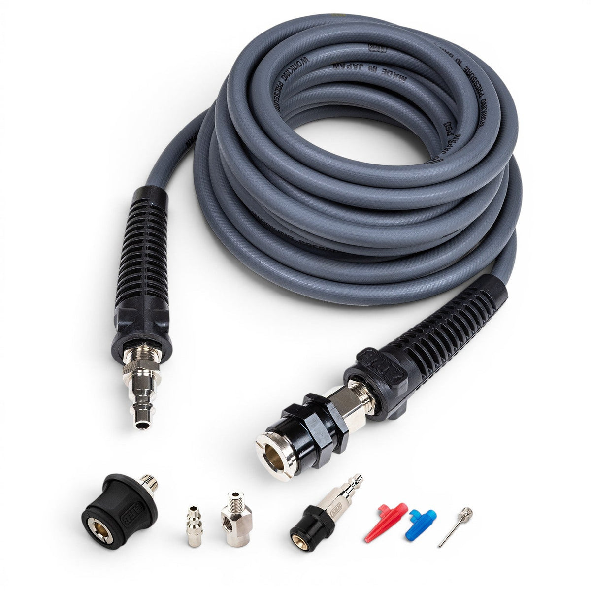 Kit di gonfiaggio V3 con tubo grigio 7 m 171302V3