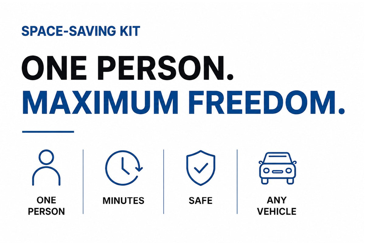 Kit salvaspazio AutoHome – una persona, massima libertà