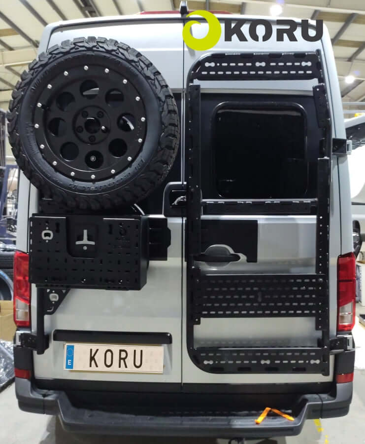 Koru Soluciones Supporto ruota posteriore alto regolabile