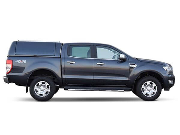 QIST Hardtop Force Pro+Fold up panels Ford Ranger DC '12-'22