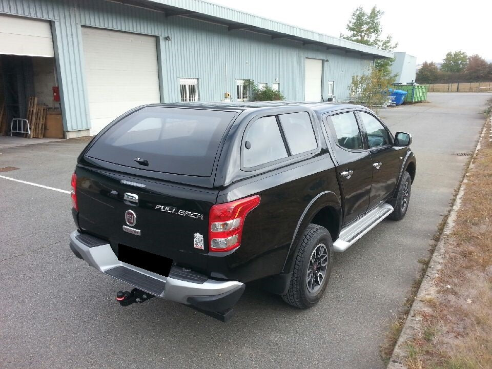 Linextras Starlux – Hard top in vetroresina Fiat Fullback 2016–2019 Double Cab con finestrini laterali – foto 2