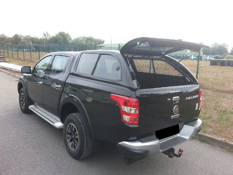 Linextras Starlux – Hard top in vetroresina Fiat Fullback 2016–2019 Double Cab con finestrini laterali – foto 8