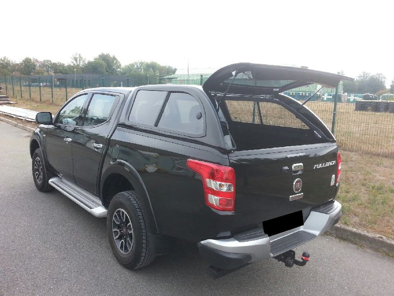 Linextras Starlux – Hard top in vetroresina Fiat Fullback 2016–2019 Double Cab con finestrini laterali – foto 8