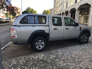 Linextras Starlux – Hard top in vetroresina Ford Ranger 2009–2011 Double Cab con finestrini laterali – foto 3