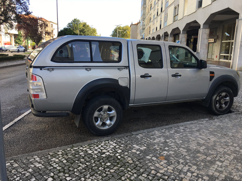 Linextras Starlux – Hard top in vetroresina Ford Ranger 2009–2011 Double Cab con finestrini laterali – foto 3