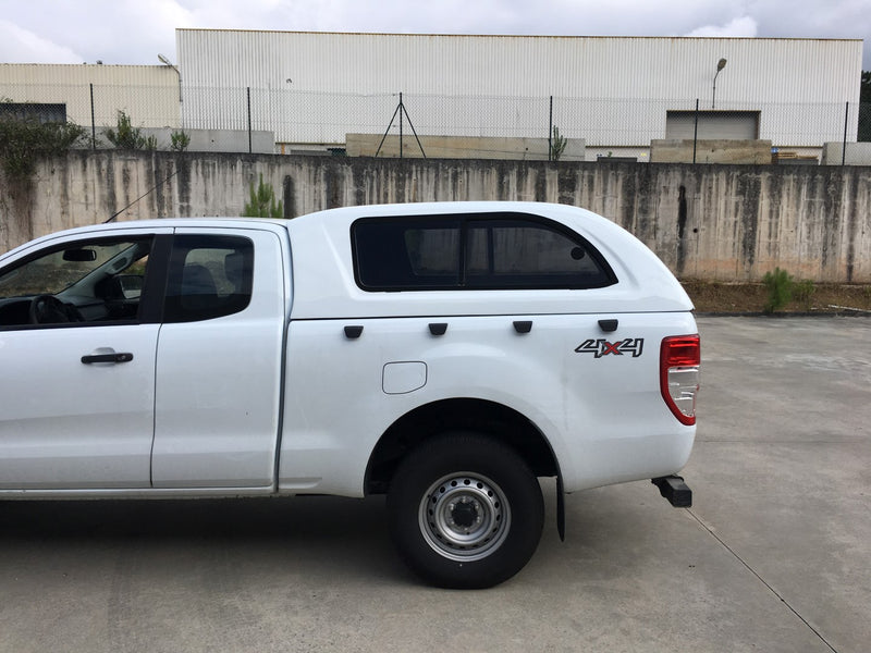 Linextras Starlux – Hard top in vetroresina Ford Ranger 2012–2016 Extra Cab con finestrini laterali – foto 2