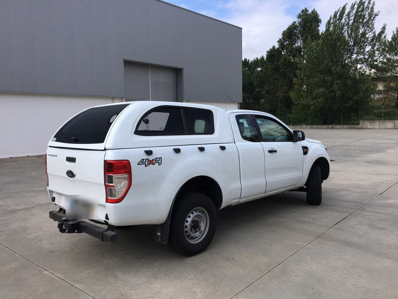Linextras Starlux – Hard top in vetroresina Ford Ranger 2012–2016 Extra Cab con finestrini laterali – foto 4