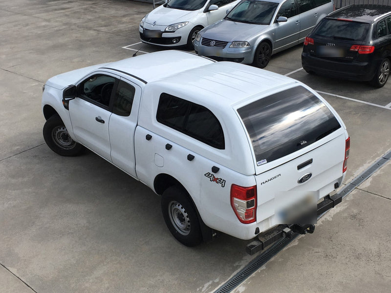 Linextras Starlux – Hard top in vetroresina Ford Ranger 2012–2016 Extra Cab con finestrini laterali – foto 5