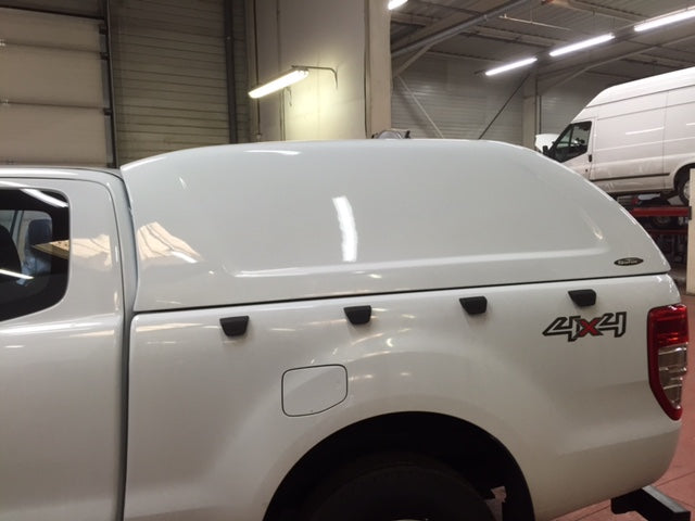 Linextras Starlux – Hard top in vetroresina Ford Ranger 2012–2016 Extra Cab senza finestrini laterali – foto 3
