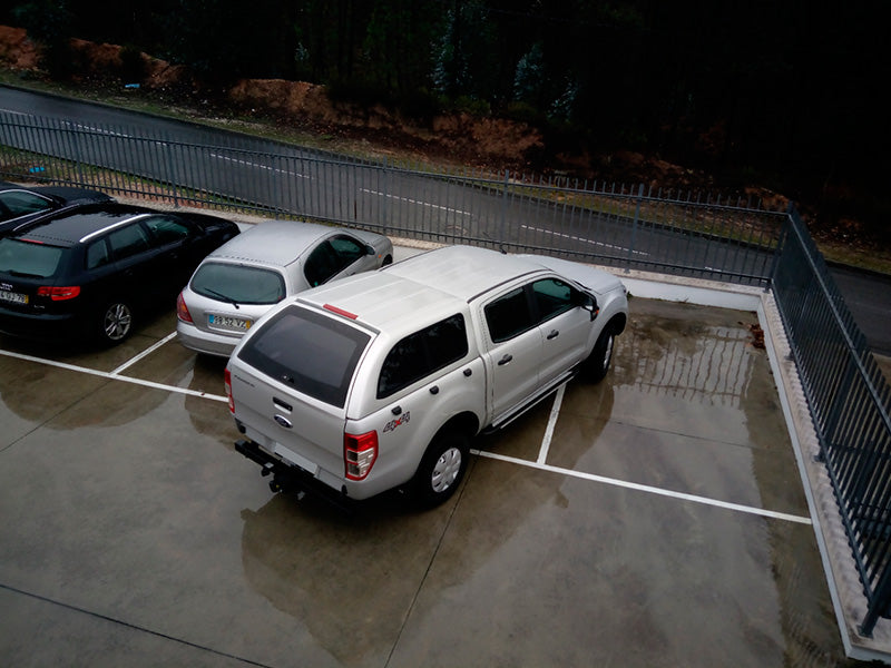 Linextras Starlux – Hard top in vetroresina Ford Ranger 2016–2022 Double Cab con finestrini laterali – foto 5