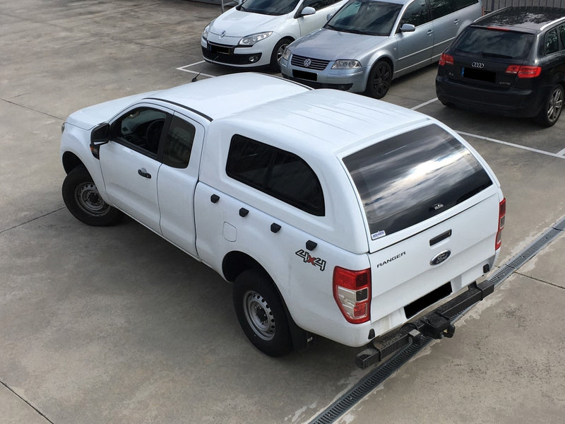 Linextras Starlux – Hard top in vetroresina Ford Ranger 2016–2022 Extra Cab con finestrini laterali – foto 4