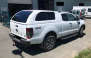 Linextras Starlux – Hard top in vetroresina Ford Ranger 2016–2022 Extra Cab con finestrini laterali – foto 8