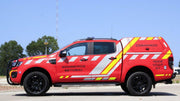 Linextras Starflex – Hard top in vetroresina Ford Ranger 2016–2022 Double Cab con portelli laterali – foto 2