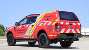 Linextras Starflex – Hard top in vetroresina Ford Ranger 2016–2022 Double Cab con portelli laterali – foto 3