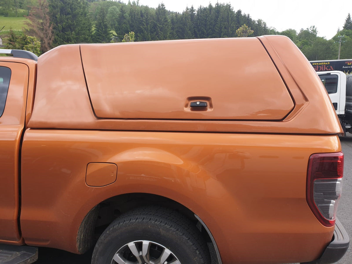 Linextras Starflex – Hard top in vetroresina Ford Ranger 2016–2022 Extra Cab con portelli laterali – foto 3
