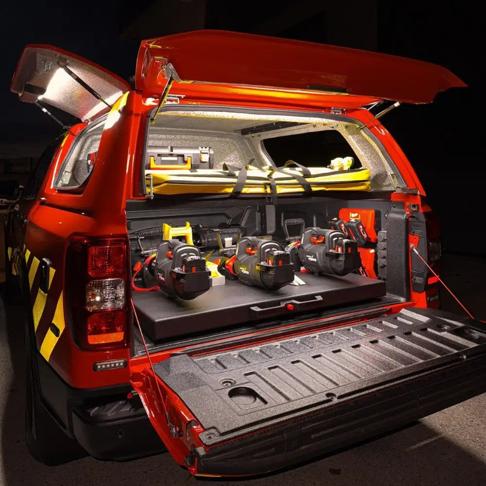 Linextras Starpro – Hard top in vetroresina Ford Ranger 2023+ Double Cab con portelli laterali – foto 7