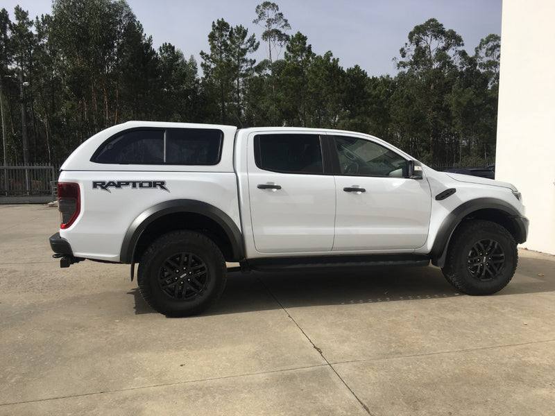 Linextras Starlux – Hard top in vetroresina Ford Ranger Raptor 2019–2022 Double Cab con finestrini laterali – foto 2