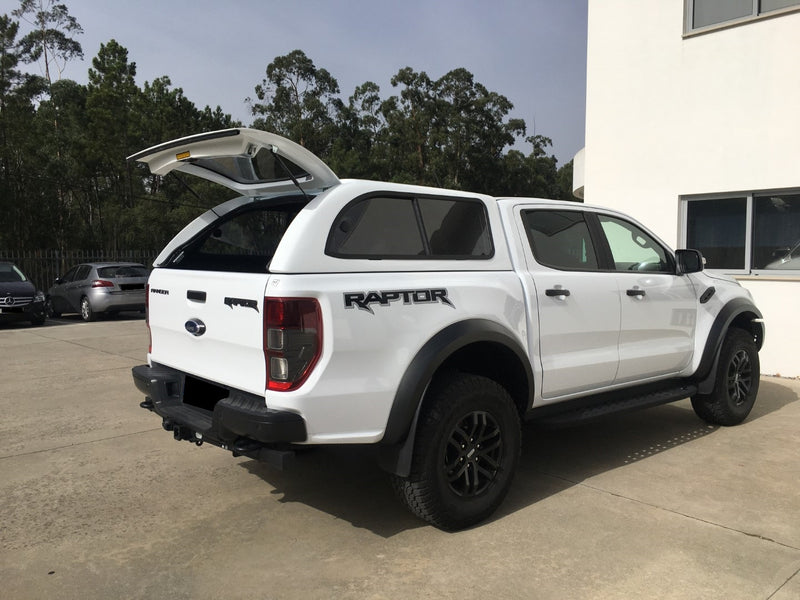 Linextras Starlux – Hard top in vetroresina Ford Ranger Raptor 2019–2022 Double Cab con finestrini laterali – foto 4