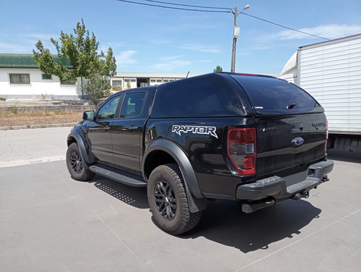 Linextras Starlux – Hard top in vetroresina Ford Ranger Raptor 2019–2022 Double Cab senza finestrini laterali – foto 1