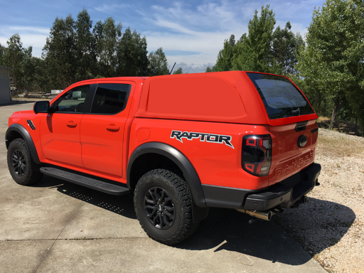 Linextras Starlux – Hard top in vetroresina Ford Ranger Raptor 2023+ Double Cab senza finestrini laterali – foto 1