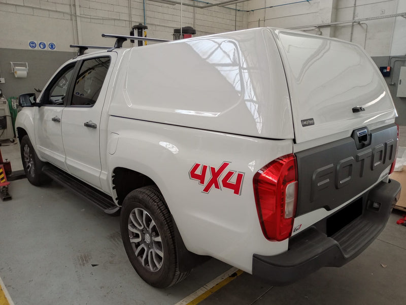 Linextras Starlux – Hard top in vetroresina Foton Tunland G7 2024+ Double Cab senza finestrini laterali – foto 3