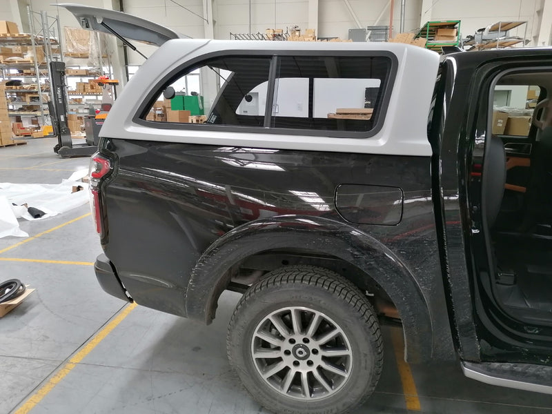 Linextras Starlux – Hard top in vetroresina GWM Poer / P-Series 2020+ Double Cab con finestrini laterali – foto 3