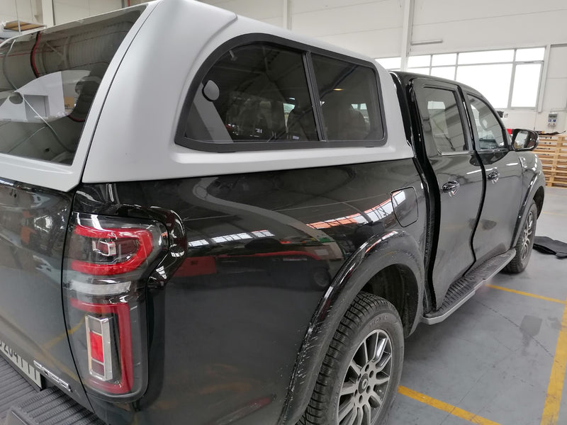Linextras Starlux – Hard top in vetroresina GWM Poer / P-Series 2020+ Double Cab con finestrini laterali – foto 4