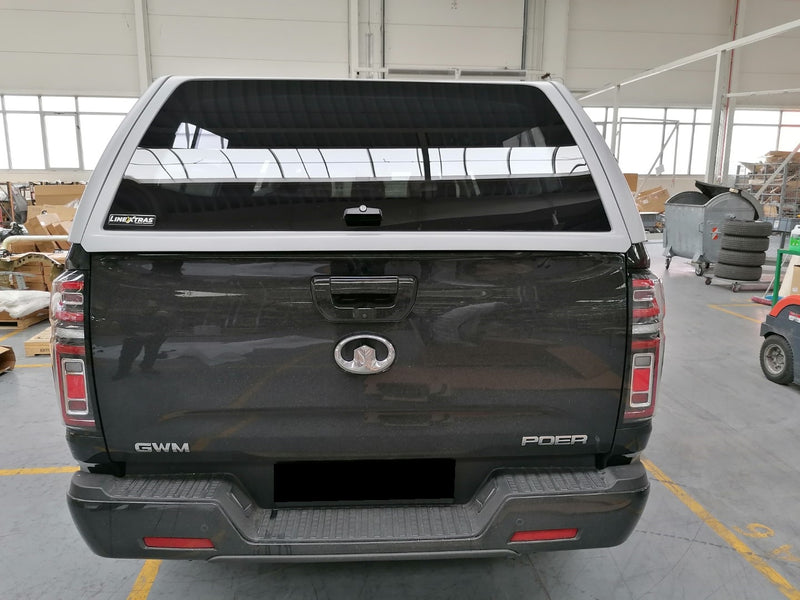 Linextras Starlux – Hard top in vetroresina GWM Poer / P-Series 2020+ Double Cab con finestrini laterali – foto 6