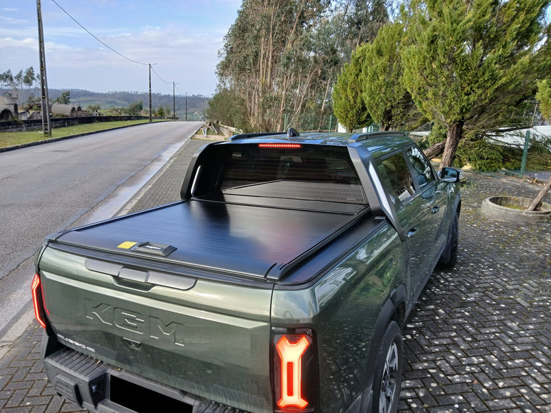 Linextras Top-Roll Line EVO manuale – Copertura avvolgibile cassone KGM Musso EV 2025+ Double Cab – foto 7