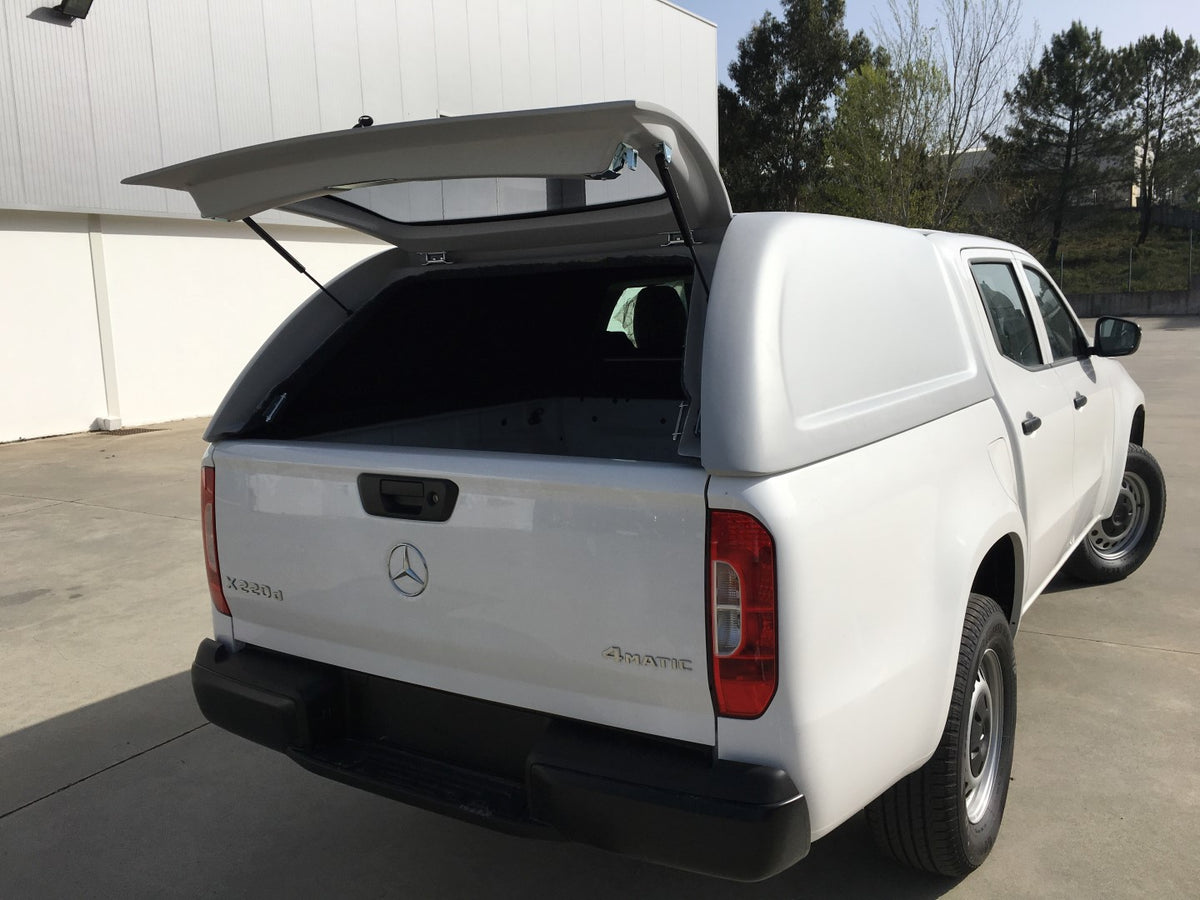 Linextras Starlux – Hard top in vetroresina Mercedes-Benz Classe X 2017–2020 Double Cab senza finestrini laterali – foto 5