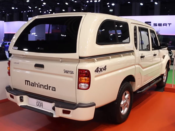 Linextras Starlux – Hard top in vetroresina Mahindra Pik-Up / Scorpio Double Cab con finestrini laterali – foto 4