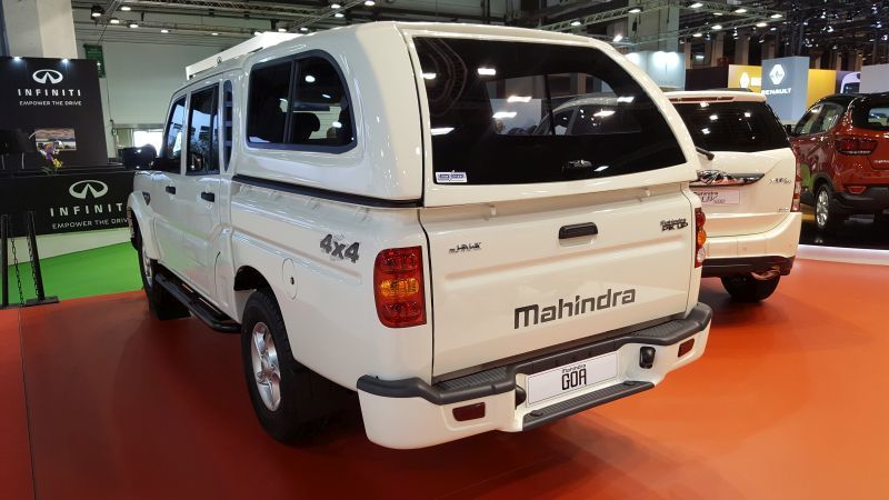 Linextras Starlux – Hard top in vetroresina Mahindra Pik-Up / Scorpio Double Cab con finestrini laterali – foto 5