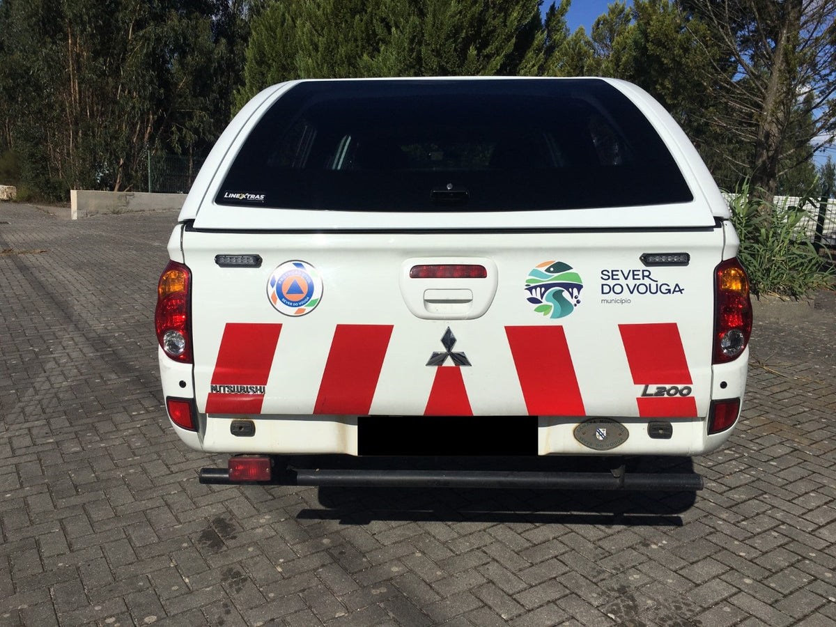 Linextras Starlux – Hard top in vetroresina Mitsubishi L200 / Triton 2010–2015 Double Cab con finestrini laterali – foto 7