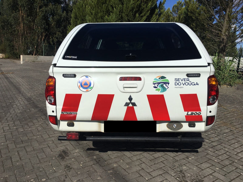Linextras Starlux – Hard top in vetroresina Mitsubishi L200 / Triton 2010–2015 Double Cab con finestrini laterali – foto 7