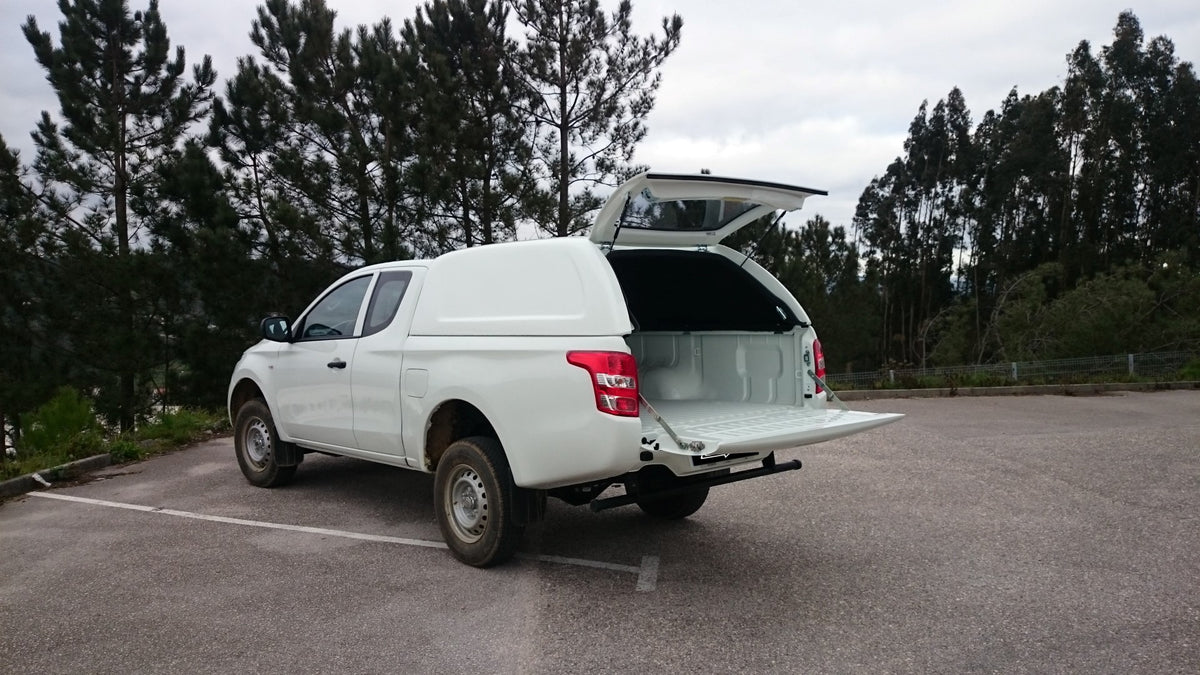Linextras Starlux – Hard top in vetroresina Mitsubishi L200 / Triton 2015–2019 Extra Cab senza finestrini laterali – foto 7