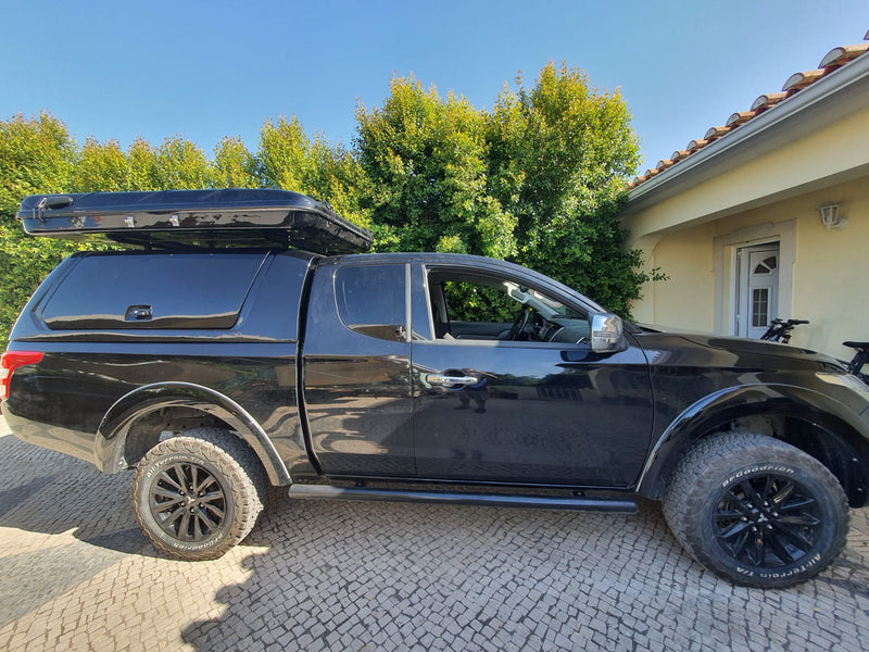 Linextras Starflex – Hard top in vetroresina Mitsubishi L200 / Triton 2015–2019 Extra Cab con portelli laterali – foto 3