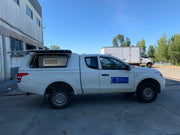Linextras Starflex – Hard top in vetroresina Mitsubishi L200 / Triton 2015–2019 Extra Cab con portelli laterali – foto 8