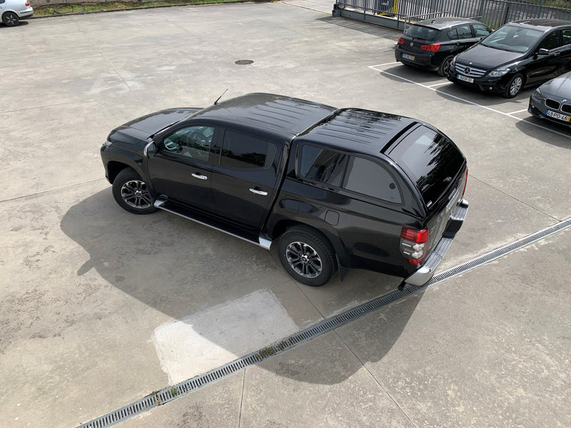 Linextras Starlux – Hard top in vetroresina Mitsubishi L200 / Triton 2019+ Double Cab con finestrini laterali – foto 5