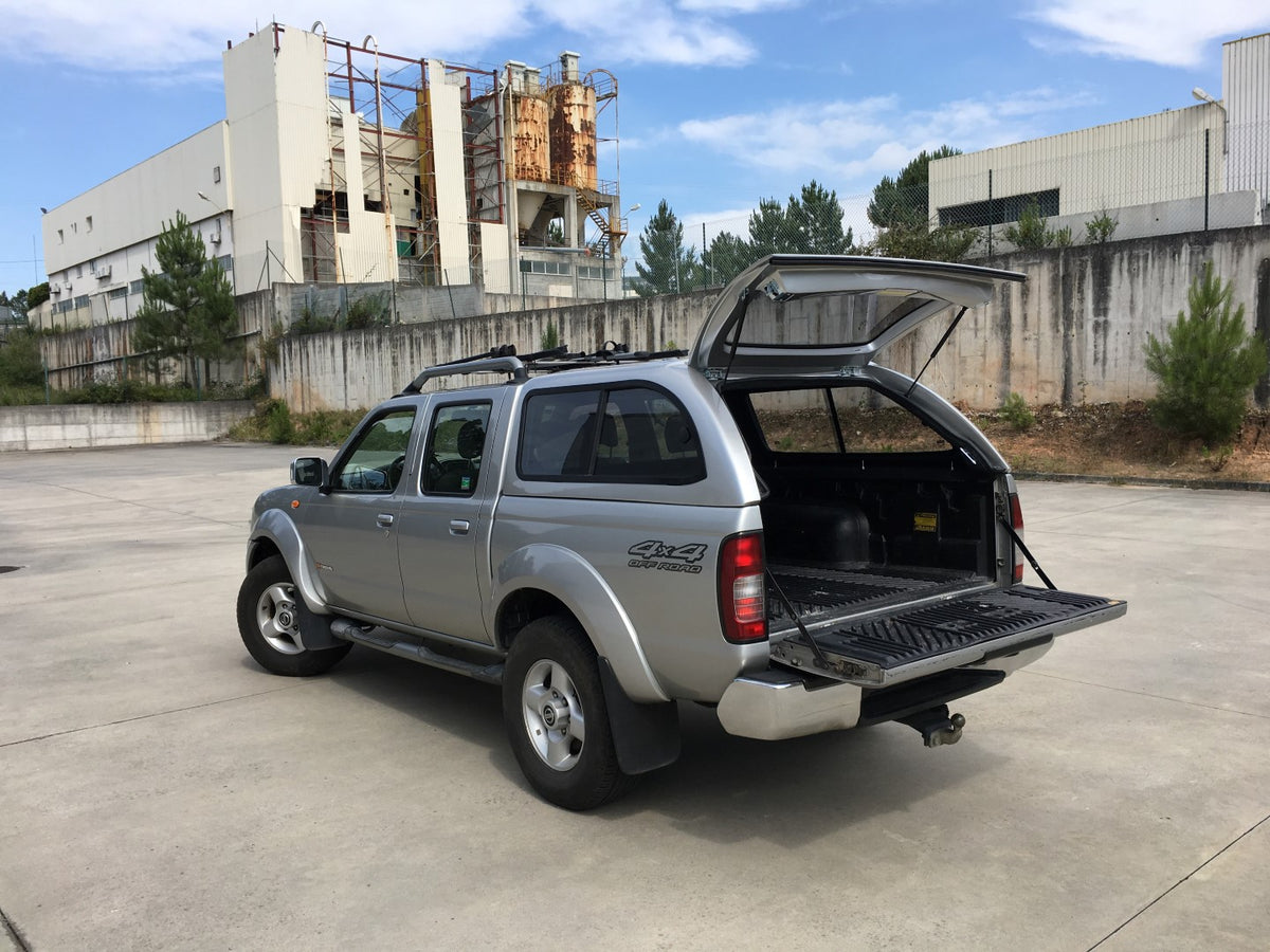 Linextras Starlux – Hard top in vetroresina Nissan Navara D22 2002–2005 Double Cab con finestrini laterali – foto 7
