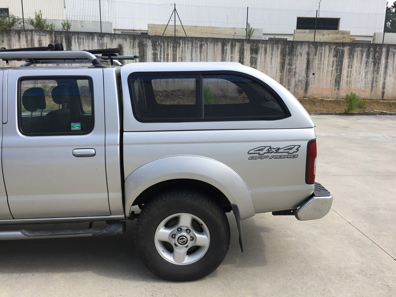Linextras Starlux – Hard top in vetroresina Nissan Navara D22 2002–2005 Double Cab con finestrini laterali – foto 8