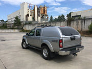 Linextras Starlux – Hard top in vetroresina Nissan Navara D22 2002–2005 Double Cab senza finestrini laterali – foto 4