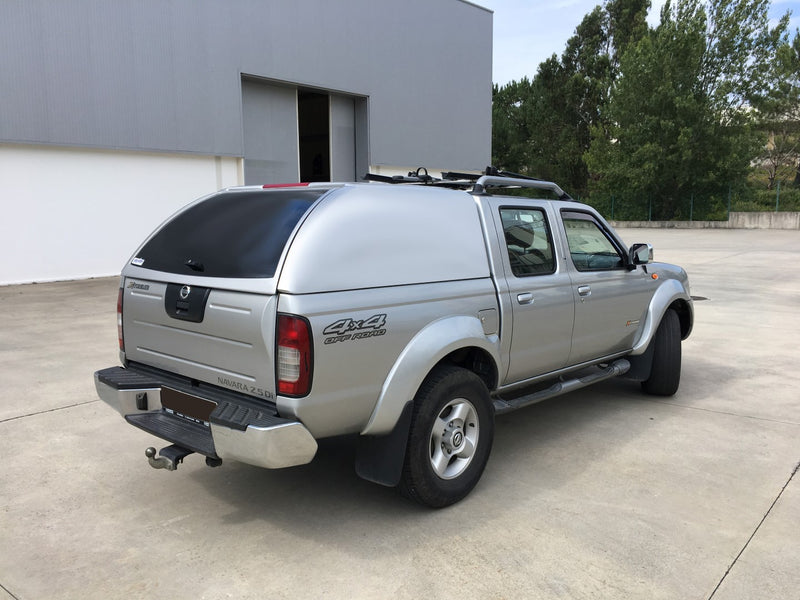 Linextras Starlux – Hard top in vetroresina Nissan Navara D22 2002–2005 Double Cab senza finestrini laterali – foto 6
